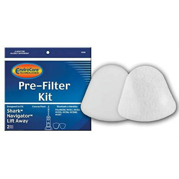 EnviroCare Replacement Vacuum Filters for Compatible with Shark Navigator Lift-Away NV350, NV351