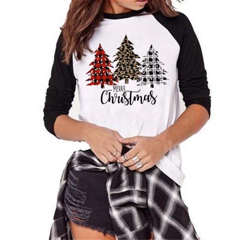 Leopard christmas shirt Clearance