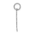 thumbnail image 2 of Auriga 925 Sterling Silver/Rhodium-plated Satin Number 62 Charm for Women (L-19mm, W-14mm), 2 of 6