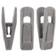 thumbnail image 5 of Clip para percha de terciopelo (gris), Clip para pantalones grueso, Clip flocado, Clip portátil antideslizante, utilizado para bufandas y faldas, 12 Uds., 5 of 5