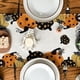 thumbnail image 2 of Mantel de Halloween rectangular, negro, naranja, murciélagos de calabaza picnic, fiesta, suministros de decoración de mesa33*183cm, 2 of 5