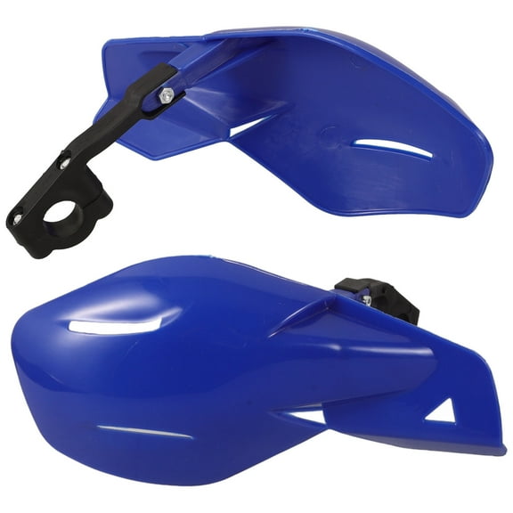 FOMIYES Orange Motorcycle Handlebar Wind Deflectors Plastic Hand Guards for Bike 2pcs