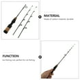 thumbnail image 4 of EeaseCA 1Pc Double Segments Fishing Rod Ice Fishing Rod for Winter Outdoor Prawn Rod, 4 of 7