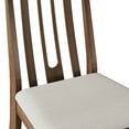 thumbnail image 6 of Castle Place Contemporary Wooden Dining Chair,Set of 2, Brown, 6 of 8