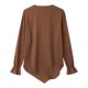 thumbnail image 5 of Camisetas de Cuello en V de Manga Larga para las Mujeres Blusa de Ruffle Casual Camiseta de Trabajo Tops, Tops de Manga Larga de Moda para las Mujeres 2025 Pullover Suelto, 5 of 6