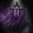 Purple, variant on Halloween Decorations Outdoor/Indoor, Scary Hanging Ghosts,Halloween Grim Reaper Skeleton, Scary Party Decorations, Decor for Yard/Lawn/Garden.