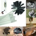 thumbnail image 4 of Chimney Brush Kit, Chimney Cleaning Tool Brush Chimney Sweeping Kit Contains 6 (61cm) Flexible Rods and 1 (100mm) Pellet Stove Chimney Sweeping Kit Head for Pellet Stove, 4 of 4