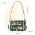 thumbnail image 3 of FORMRS Womens Shoulder Bag with Chain Strap Clutch Purse Cute Tote Handbag, White Shelf, 3 of 7