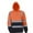 Orange, variant on VEKDONE Safety Reflective Tops for Men High Visibility Work Reflective Construction Hooded Sweatshirts Waterproof Drawstring Hoodie with Pocket Yellow XXXL
