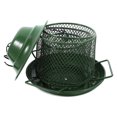 thumbnail image 1 of WRITWAA Mangeoire pour Oiseaux de Balcon en Fer Vert Suspendue Résistante aux Intempéries 1Pcs, 1 of 8