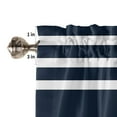 thumbnail image 6 of Navy Blue Stripe Anchor Simple Curtain Home Decoration Living Room Short Curtains Window Treatments For Kitchen Bedroom, 6 of 6