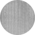 thumbnail image 1 of Ahgly Company Indoor Round Abstract Gray Contemporary Area Rugs, 7' Round, 1 of 1