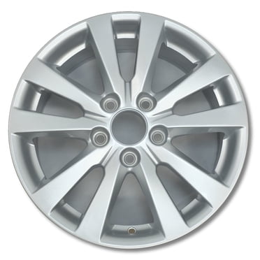 16x6.5 Machined Grey Wheel Rim - OEM Replacement For 2009-2011 Honda Civic (Single Rim)