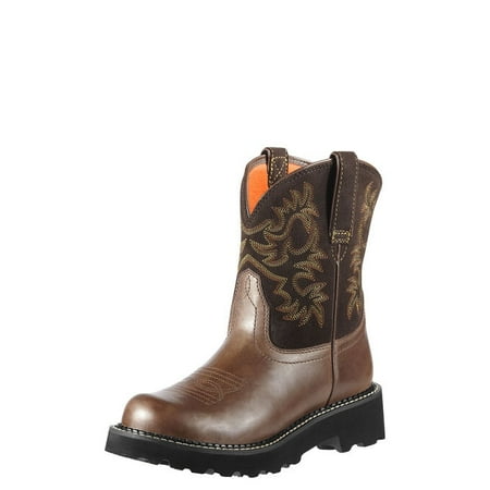

Byte Legend For Female Embroidery Low-top Short Boots Cute Round Head Cowboy Shoes