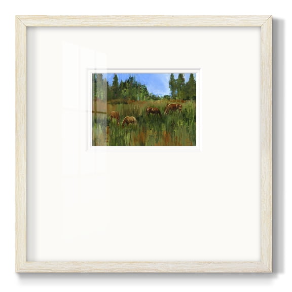 The Grass is Always GreenerPremium Framed Print