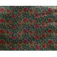 thumbnail image 4 of oneOone Georgette Viscose Fabric Leaves & Floral Block Decor Fabric Printed BTY 42 Inch Wide, 4 of 5