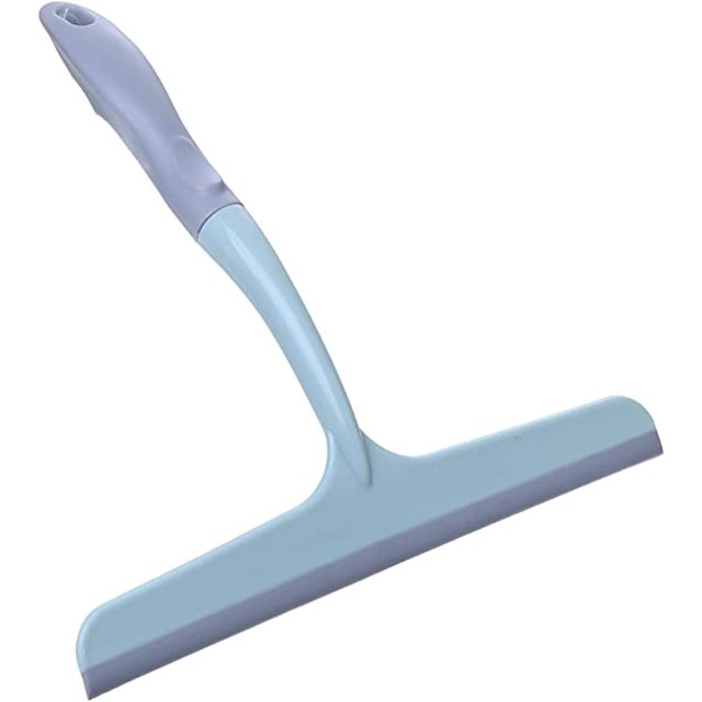 Glass Squeegee Glass Windshield Washer Soap Cleaner Squeegee Shower Bathroom Mirror Blade Brush Glass Cleaners for Shower Window and Car Glass Squeegee (Color : Green)
