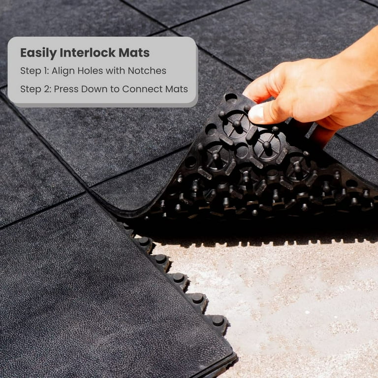 Rubber Matting and Flooring for Garages & Outdoors