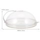 thumbnail image 4 of EeaseMX Tapa protectora para horno microondas con bandeja para alimentos, 4 of 7