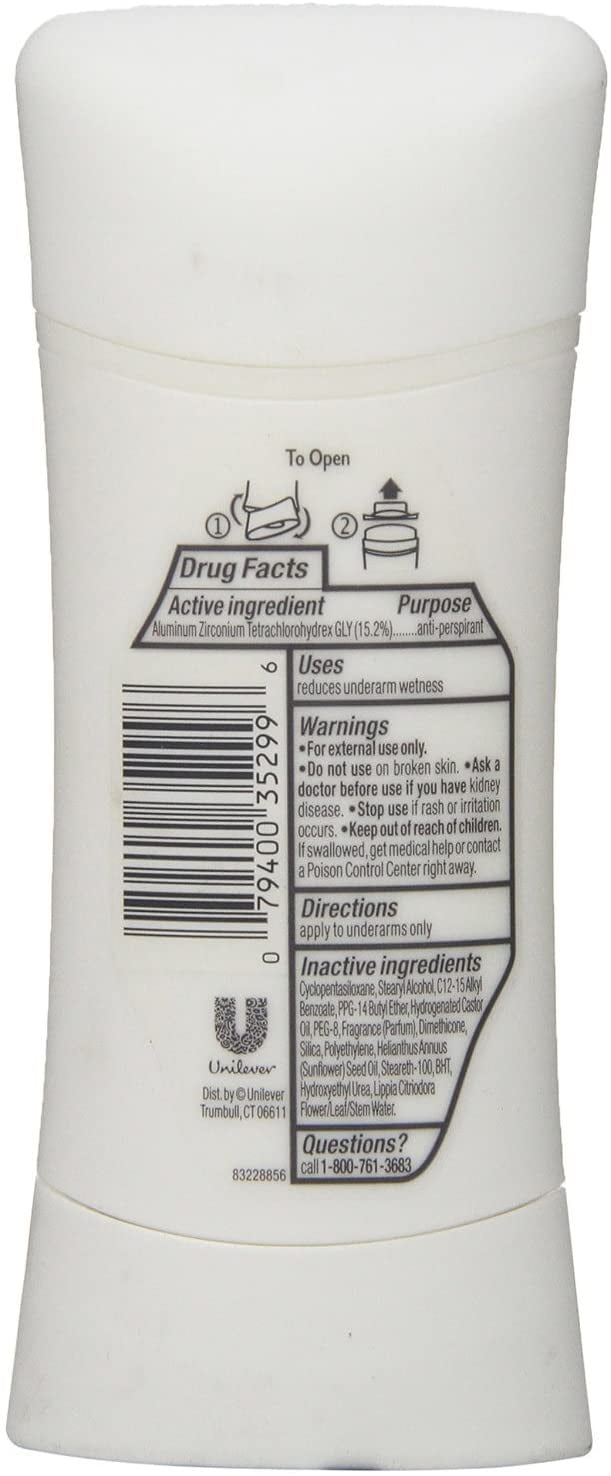 Dove Advanced Care Anti-Perspirant Deodorant, Revive, 2.6 oz (Pack of 6)