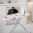 thumbnail image 2 of HELLHERO Table Top Ironing Board Cover Protector 15x54 Inch Iron Board Cover Soft and Comfortable Hook and Loop Elastic Edge, Merry Christmas Watercolor Mixed Floral, 2 of 6