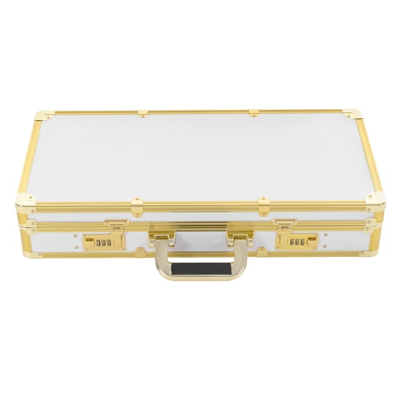 Wildnix Barber Carrying Case with Adjustable Shoulder Strap, Combination Lock, and Large Capacity Storage for Hair Styling Tools