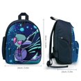 thumbnail image 2 of Invader Zim Backpack Lightweight School Bags Bookbag Travel Hiking Camping Daypack, 2 of 6