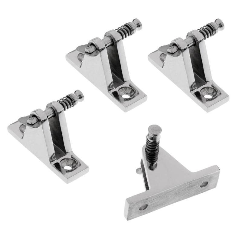 316 stainless steel Boat Canopy Deck Hinge for Marine Yacht Fishing 