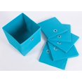 thumbnail image 2 of Set de 6 cubos organizadores plegables Amelitory de Storage Bins, 2 of 5