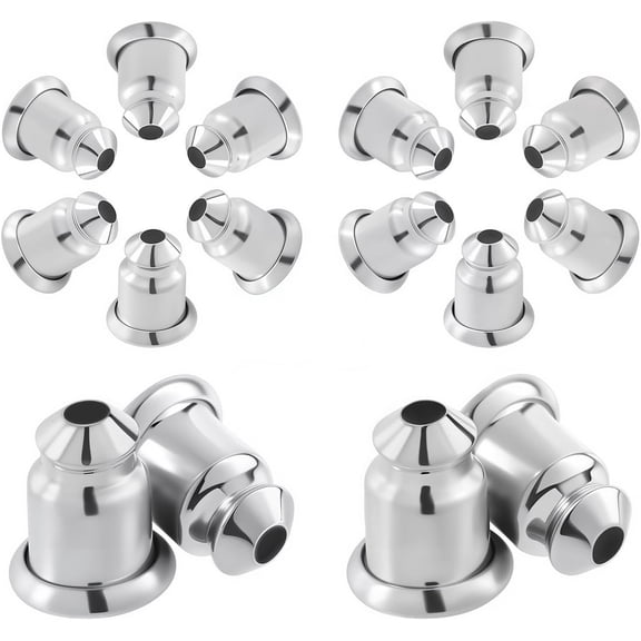 1 Box 8pairs Locking Earring Backs for Studs Secure Ear Nuts Replacements Backings Safely for Pierced Earrings Platinum