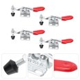 thumbnail image 3 of 4pcs Toggle Clamp Replacement Iron Straight-Line Action Quick Clamp Supply, 3 of 9