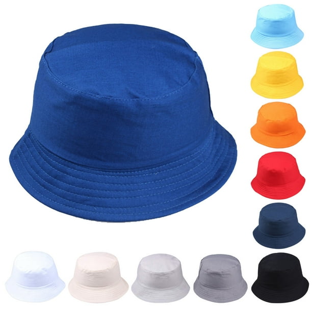 Xzngl Sun Hat Womens For Women Men Unisex Fisherman Hat Fashion Wild Sun Protection Cap Outdoors White