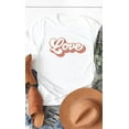 thumbnail image 6 of Retro love Valentines Graphic Tee T-Shirt PLUS, 6 of 10