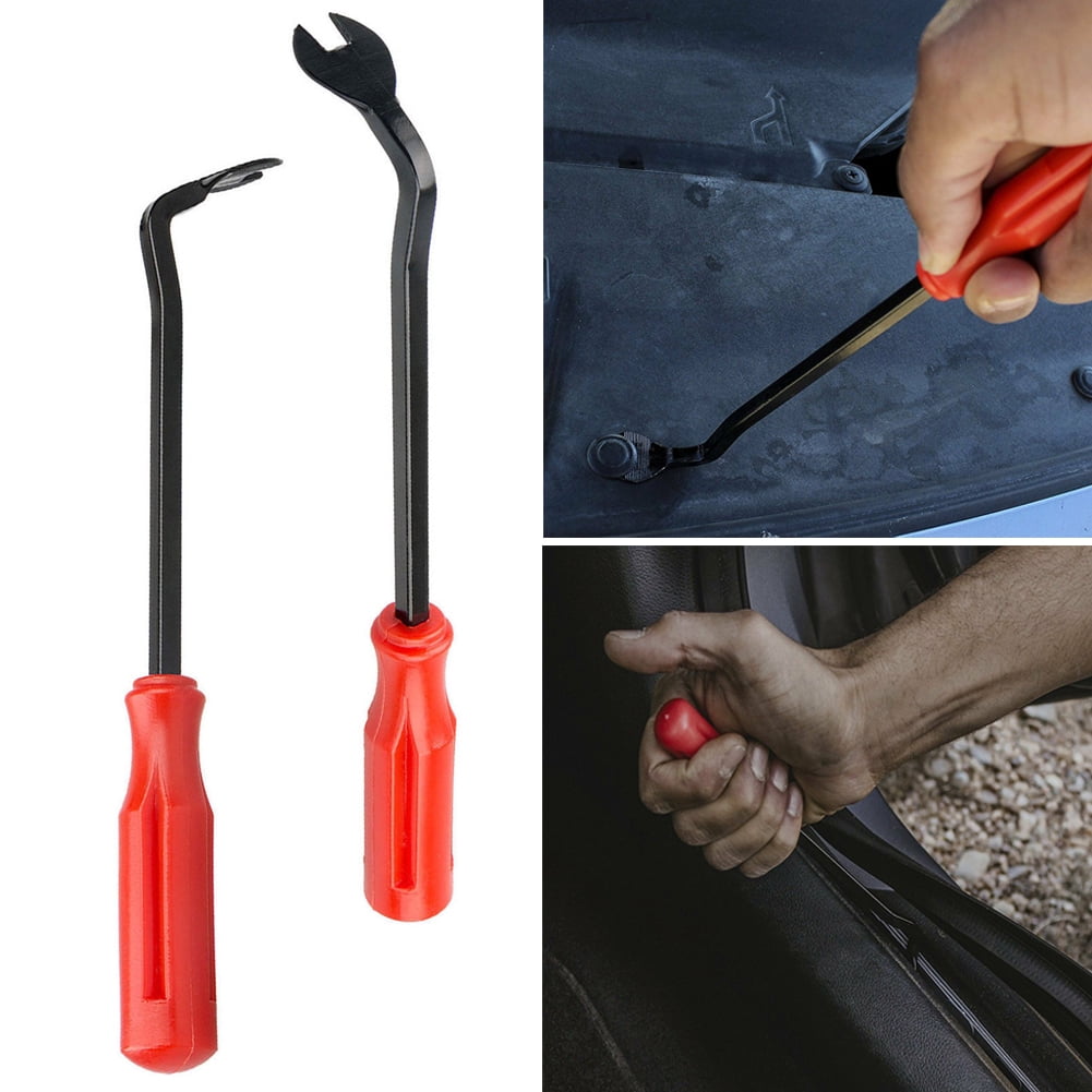 MR CARTOOL Automotive 3pcs Interior Trim Removal Tool Kit Non-Scratch Car Interior Panel Removal Tool Set Upholstery Repair Tool for Vehicle Door Panel & Dash Board