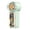 Green, variant on Personal High-speed Turbine Mini Handheld Fan Type-C Rechangable Mini Personal Pocket Fans SOS Flashing Light Ultra-Quiet Small Electric Fan for Travel/Summer/Concerts (Green)