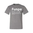 thumbnail image 2 of Wild Bobby,Funpa Like A Regular Grandpa Only Way Cooler, Father's Day, Men Graphic Tees, Heather Grey, X-Large, 2 of 3