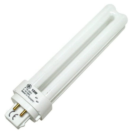 

GE 97599 (4-Pack) F18DBX/830/ECO4P 18-Watt Compact Fluorescent Light Bulb 3000K 1200 Lumens T4 shape 4-Pin G24q-2 Base