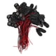 thumbnail image 1 of 50pcs I Type Snap 9V Battery Clip Connector with Cable for Student Experiment (Black), 1 of 6