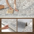 thumbnail image 4 of x Area Rugs for Living Room Backing Washable Rugs Vintage Large Area Rug，Stain Home Decor Rug (Orange &#x&#), 4 of 7