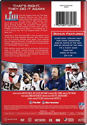 NFL Super Bowl LIII (DVD) 