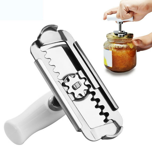 SANWOOD Jar Opener Adjustable Stainless Steel Jar Bottle Opener