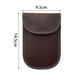thumbnail image 4 of Bolsa protectora de señal para teléfono móvil Sunnimix bloqueador de señal de cuero PU, 4 of 6