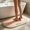 Pink, variant on Cream Gradient Diatomaceous Earth Bath Mat Super Absorbent Non-Slip Soft Shower Rug for Bathroom Entrance 19.7x31.5in