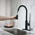 thumbnail image 5 of Single Handle Pull Down Kitchen Faucet with Dual Function Sprayhead, 5 of 9