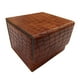 thumbnail image 4 of Estuche para Baraja de Cartas Coleccionables, Caja de Almacenamiento para Tarjetas, Contenedor, Caja de Juego de Baraja de Cartas de Cuero PU para Tar Marrón claro, 4 of 8