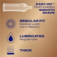 thumbnail image 3 of Durex Condom Real Feel Non Latex Condoms, 30 Count 3x10 - Ultra Fine & Lubricated for skin on skin feeling, 3 of 5