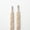 khaki, variant on 1 Pair Flat Stripe Fuzzy Shoe laces: 1.3CM Soft Wide Plush Shoelaces for Sneakers Athletic - 47 inch / 120CM