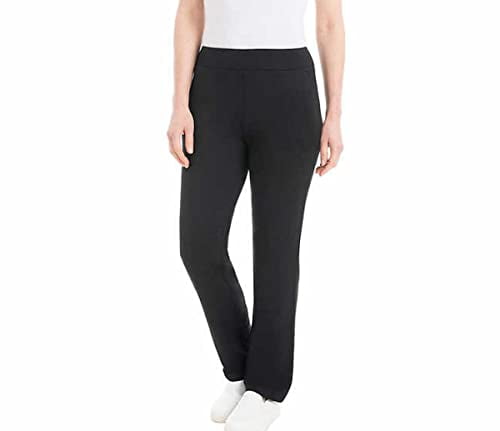 Dalia Women's Knit Pull-on Pant with pockets Size: S, Color: Black ...
