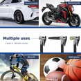 thumbnail image 4 of función de iluminación LED de la pantalla digital 4000mAh de la bomba del coche 150PSI para las bolas de las bicicletas JShteea El nuevo, 4 of 9
