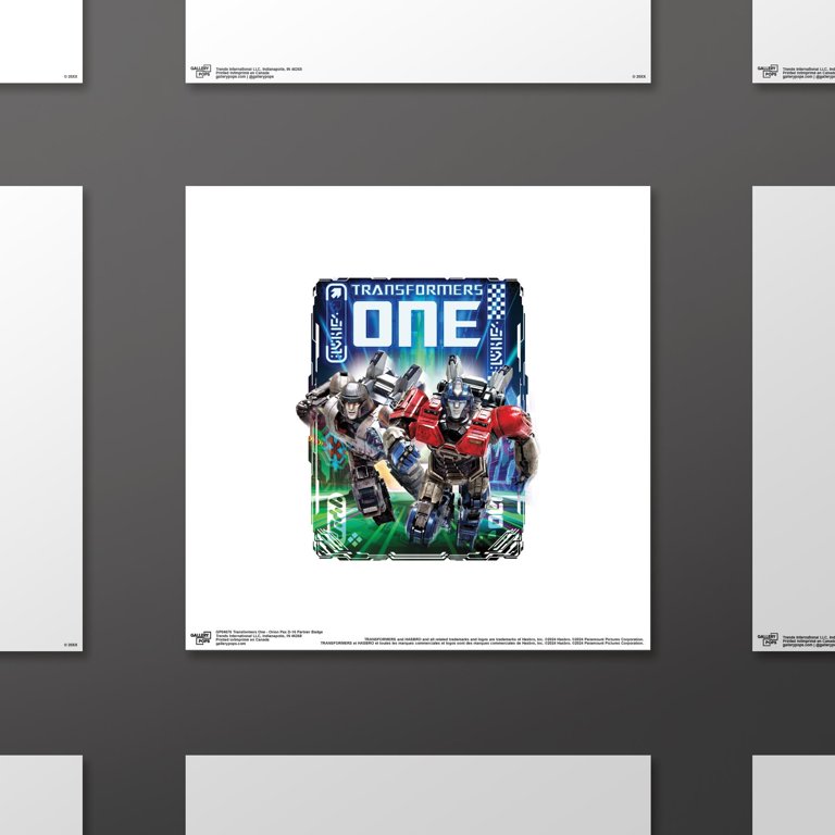 Gallery Pops Transformers One - Orion Pax D-16 Partner Badge Wall